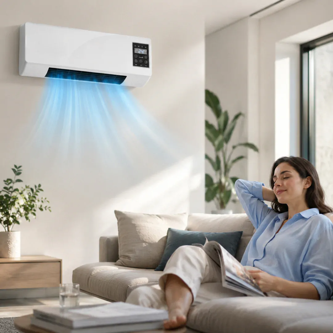 LifeGauge Breeze cools a room